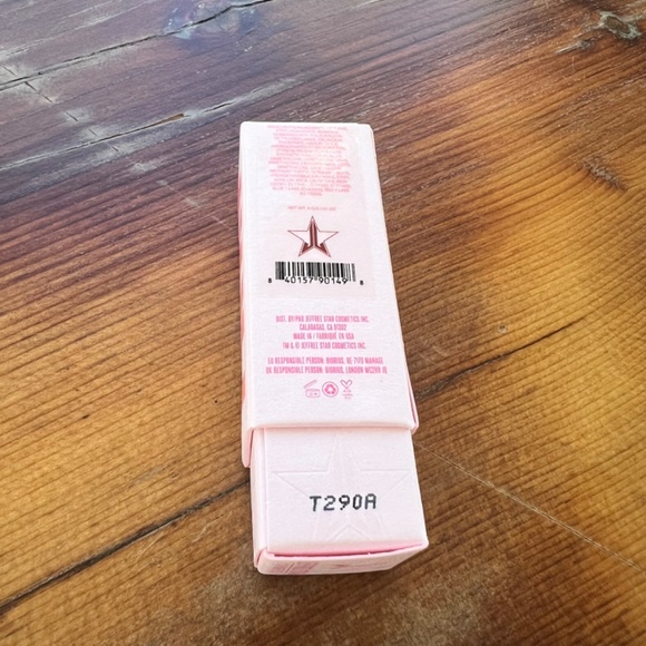 New in Box Jeffree Star Velvet‎ Trap Lipstick in Unicorn Blood dark matte red - Picture 7 of 7